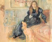 Julie Manet and her Greyhound, Laertes